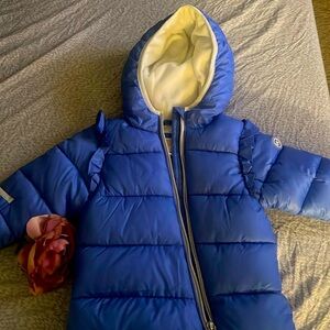 MK 9 to 12 months snowsuit brand new baby blue super cute 🥰